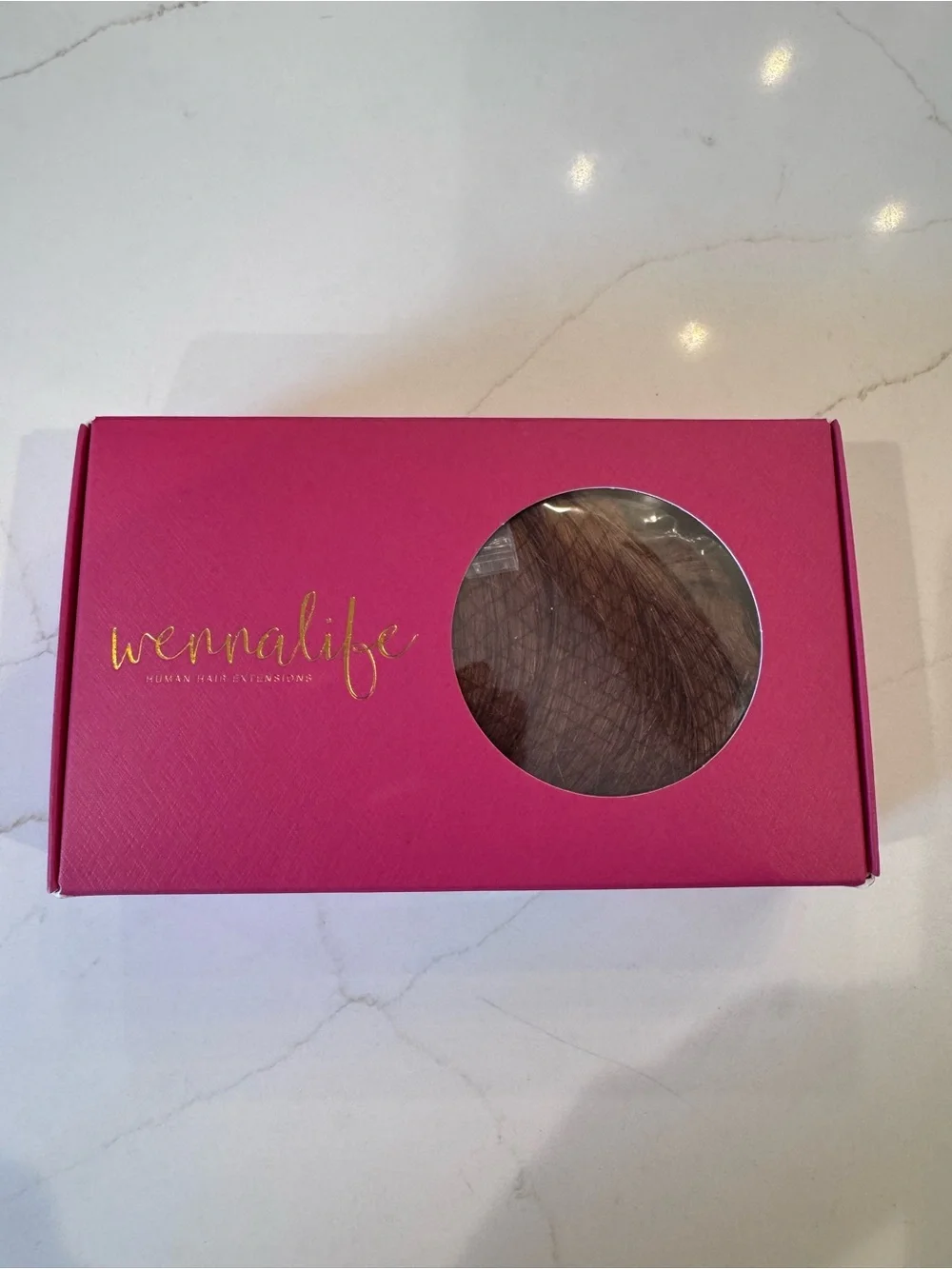 Wennalife Warm Auburn Clip-In Remy Hair Extensions